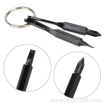 Key Chain Screwdriver Mini Key Shape Screwdriver